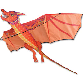 3D Dragon Kite Emberscale Single Line Kites Premier Kites - Great Canadian Kite Company